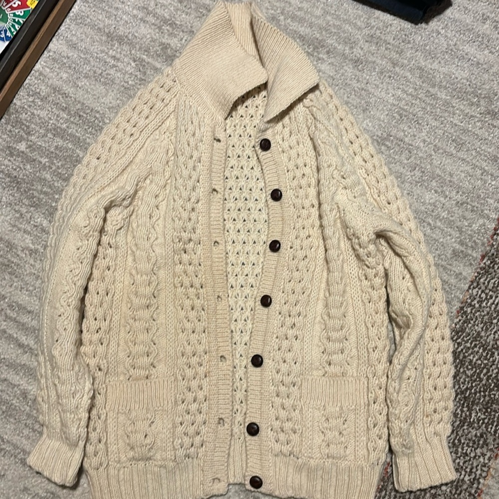 Ardara Arans Co Handloomed sweater